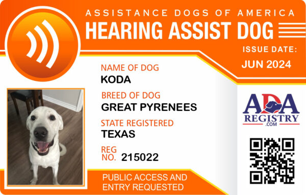 Hearing Assistance Dog