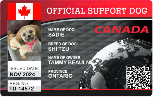 Canadian Support Dog