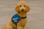 Poodle as a Therapy Dog