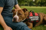 American Pit Bull Terrier as an Emotional Support Dog